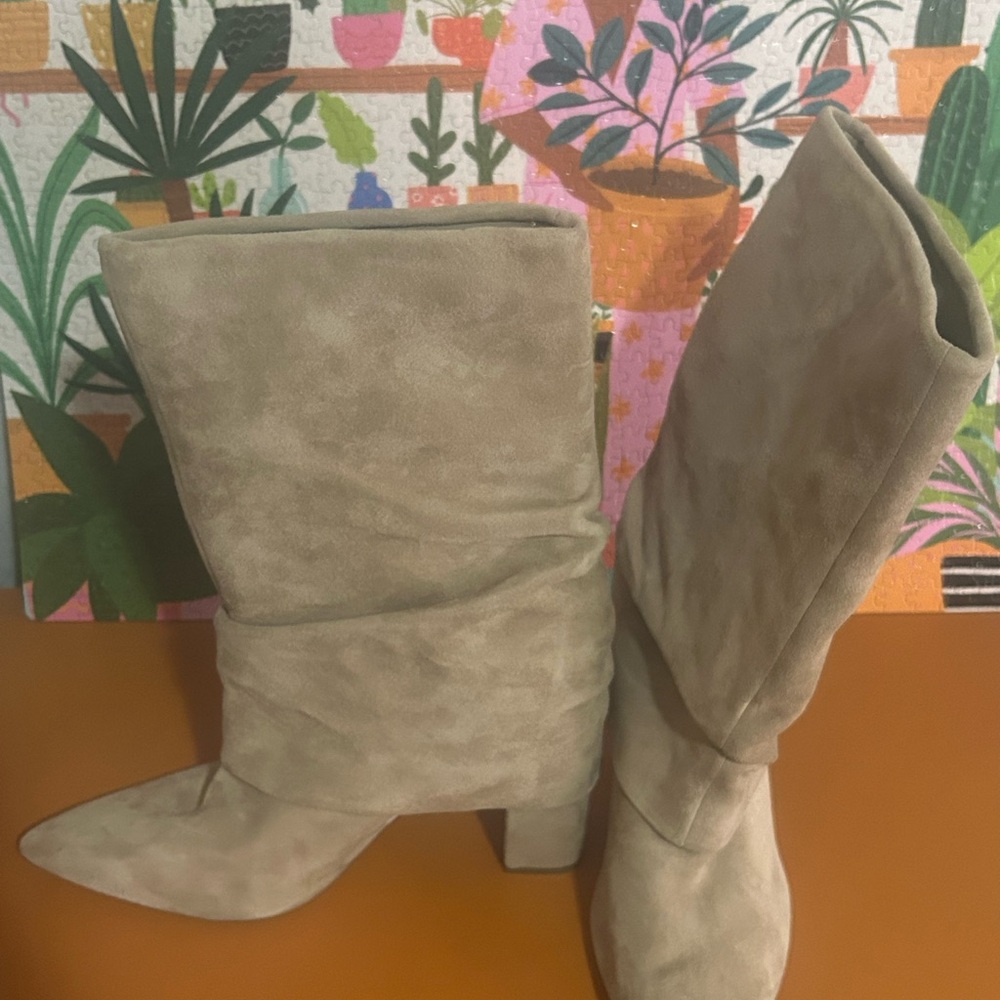 Nine West Stylish Tan Women's Boots